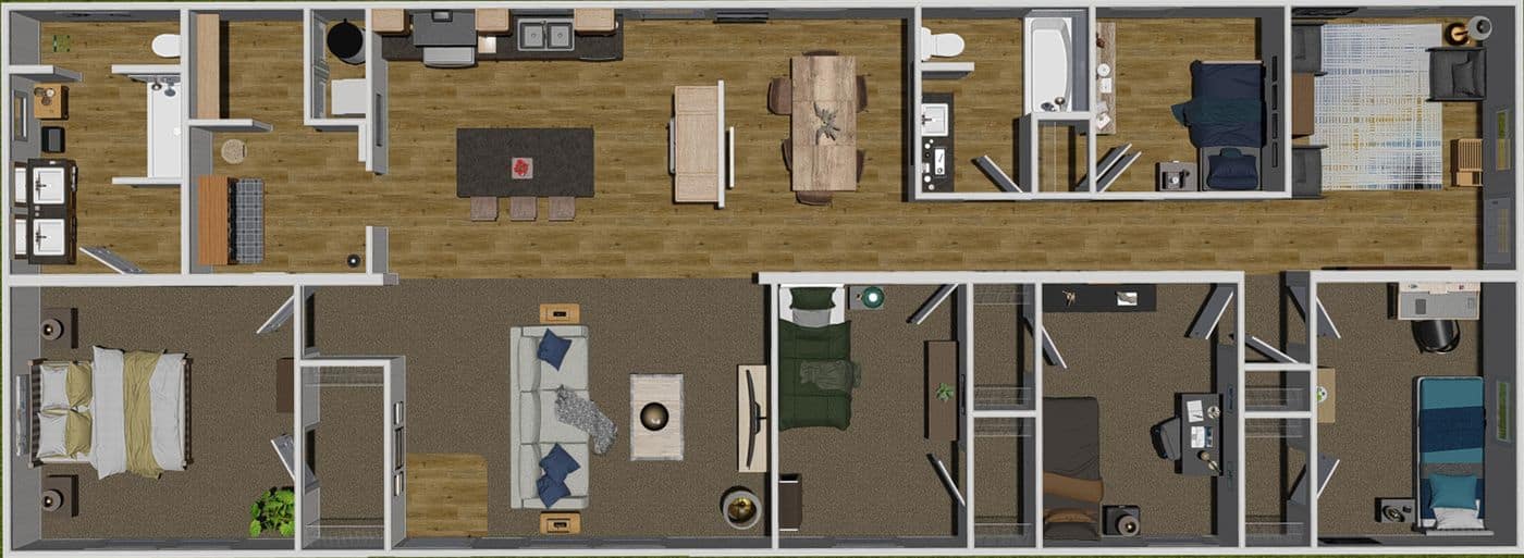 Hey Jude 3d Floor Plan