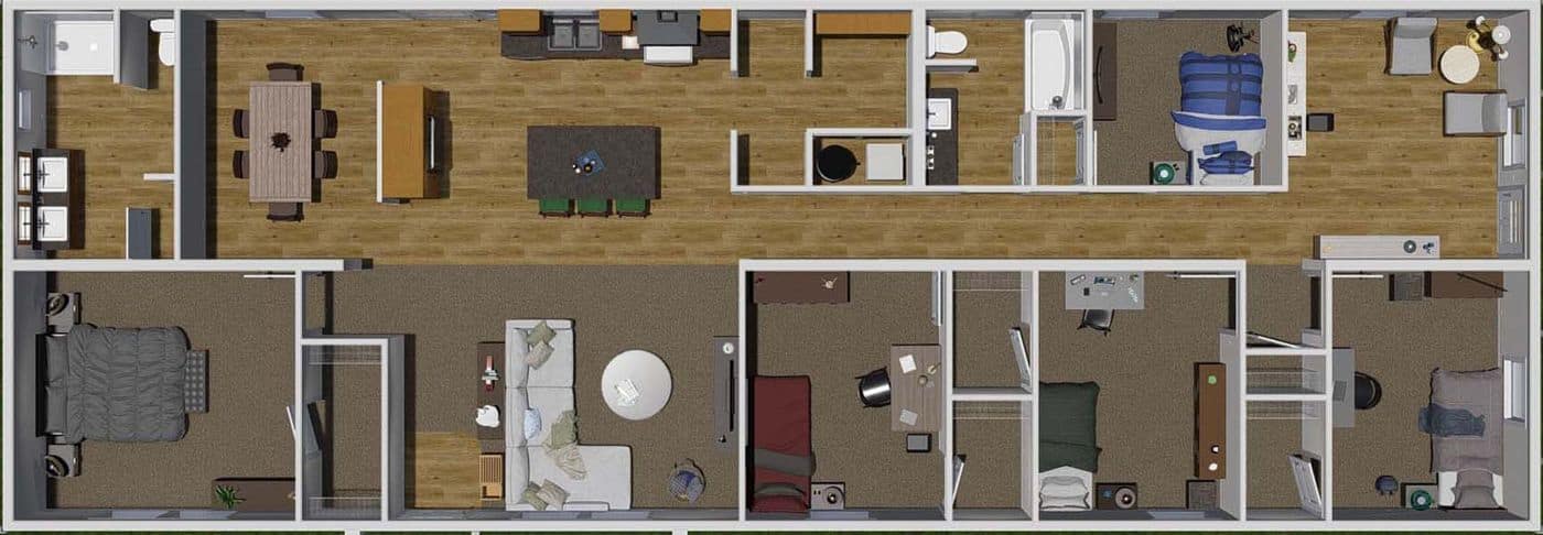 Superfly 3d Floor Plan