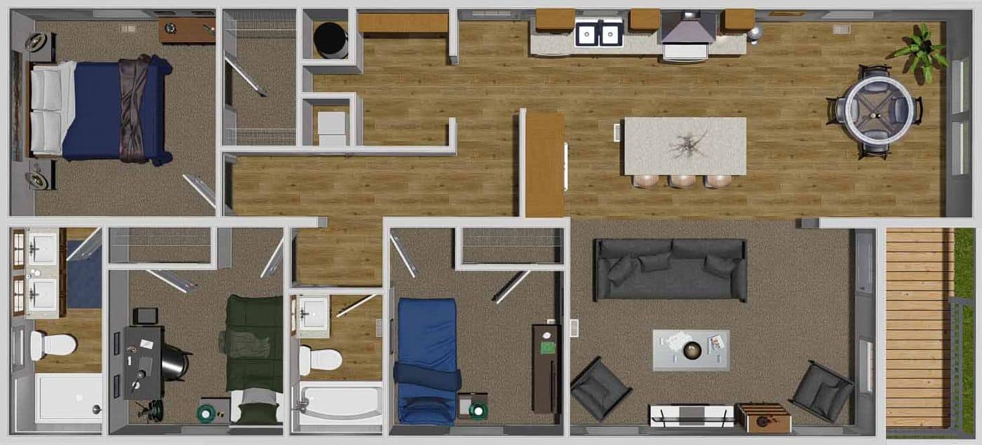 Stand By Me 3d Floor Plan