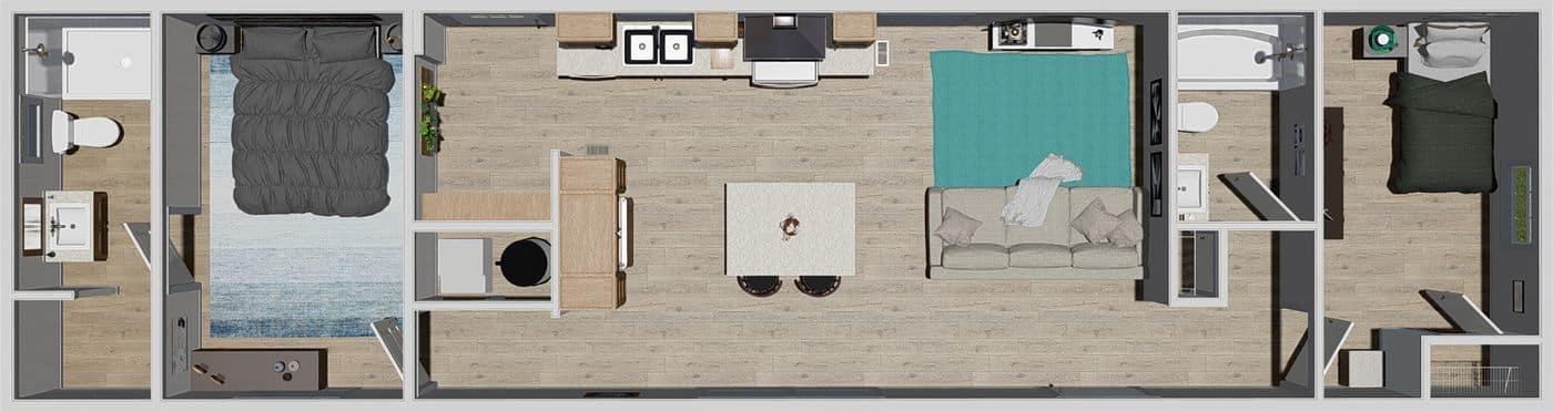 Still The One 3d Floor Plan