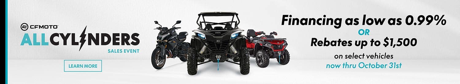 CFMOTO Rebate Event